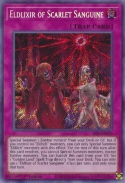 Eldlixir of Scarlet Sanguine Card Front