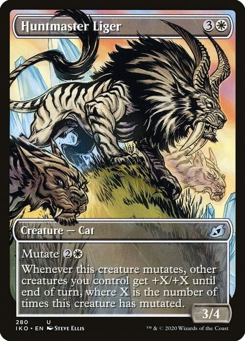 Huntmaster Liger Card Front