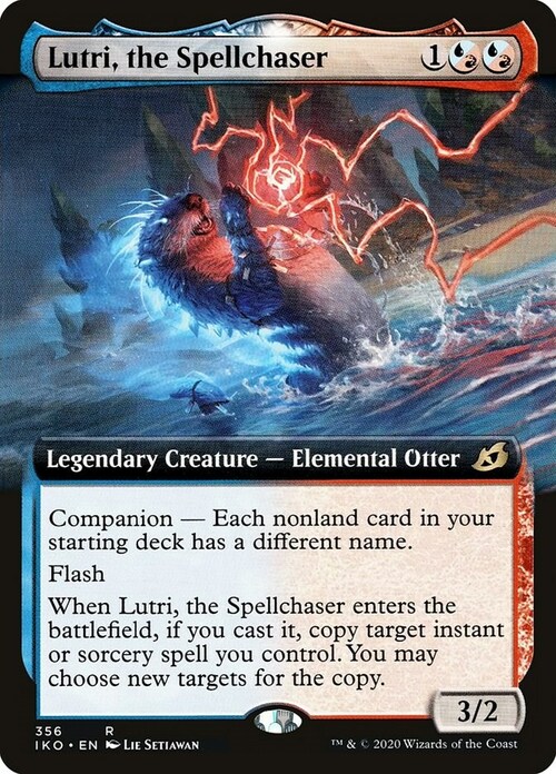 Lutri, the Spellchaser Card Front