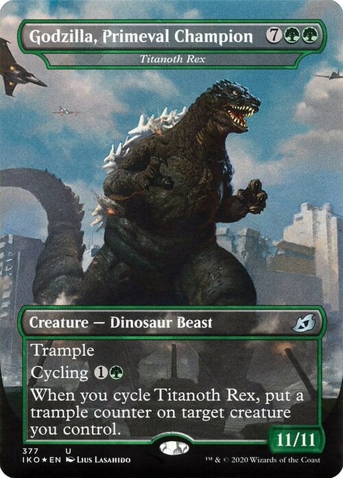 Titanos Rex Card Front