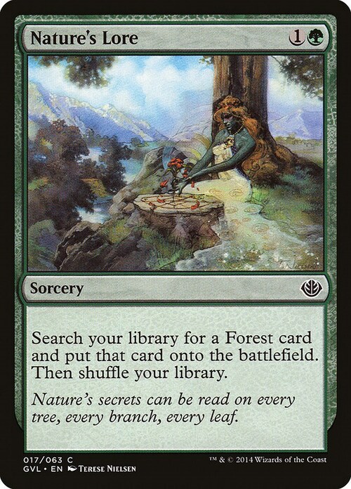 Sapere della Natura Card Front