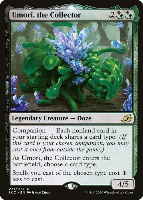 Umori, the Collector Card Front