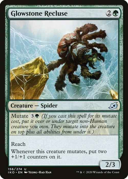 Glowstone Recluse Card Front