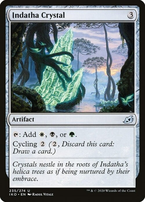 Indatha Crystal Card Front