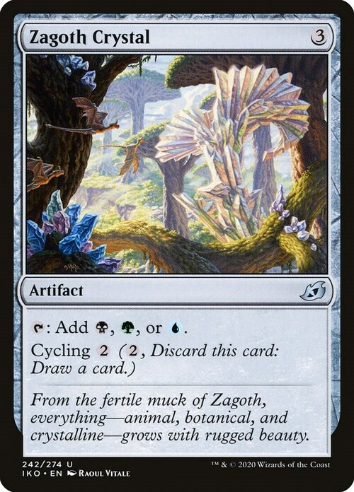 Cristallo di Zagoth Card Front