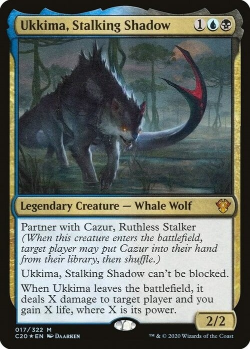 Ukkima, Stalking Shadow Card Front