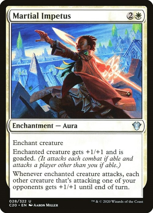 Martial Impetus Card Front