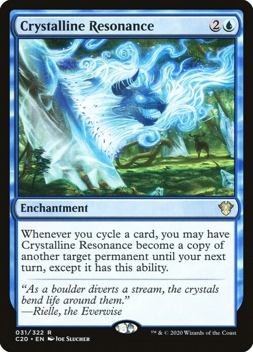 Crystalline Resonance Card Front