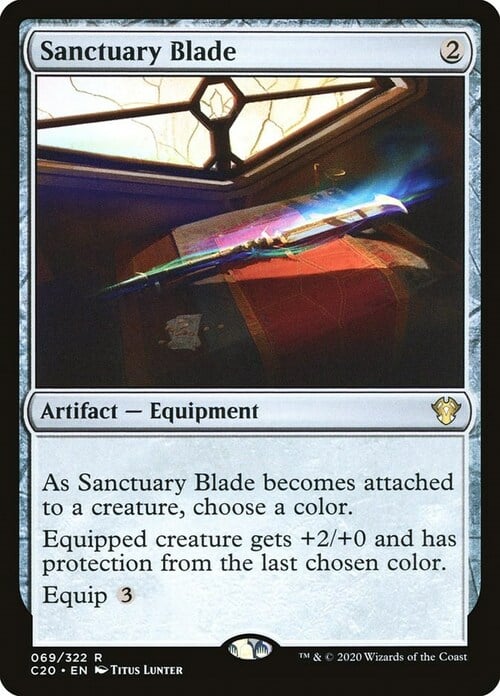 Sanctuary Blade Card Front