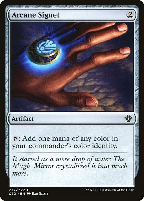 Arcane Signet Card Front