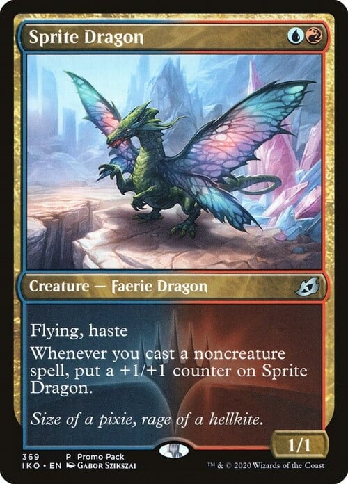 Sprite Dragon Card Front