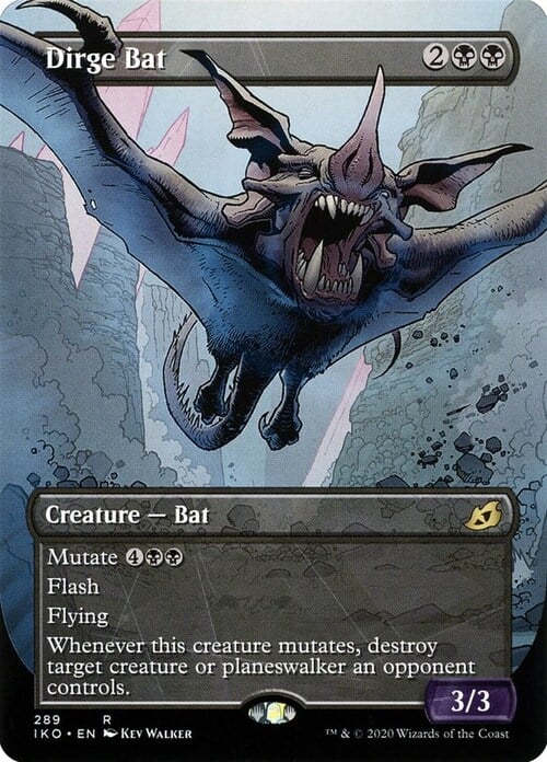 Dirge Bat Card Front
