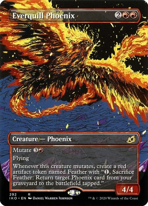 Everquill Phoenix Card Front
