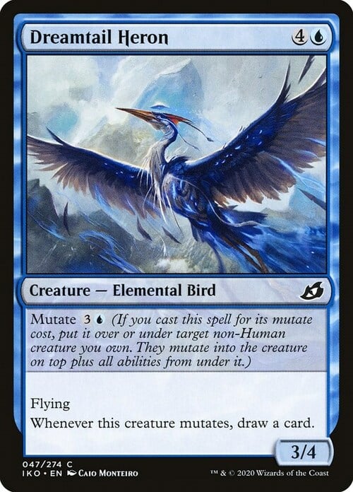 Dreamtail Heron Card Front