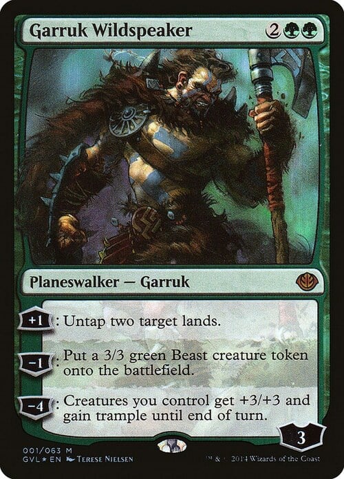 Garruk Wildspeaker Card Front