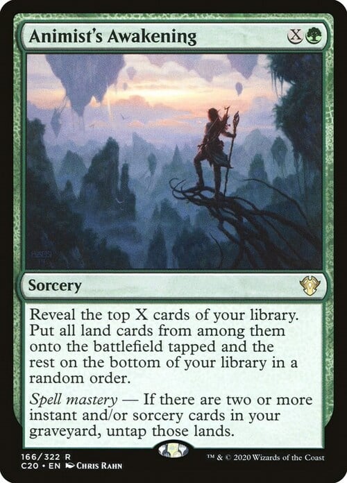 Animist's Awakening Card Front