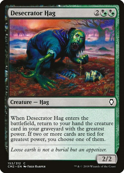 Desecrator Hag Card Front