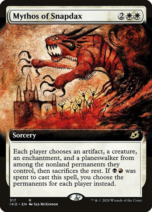 Mythos of Snapdax Card Front