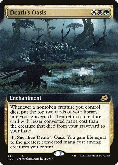 Death's Oasis Card Front
