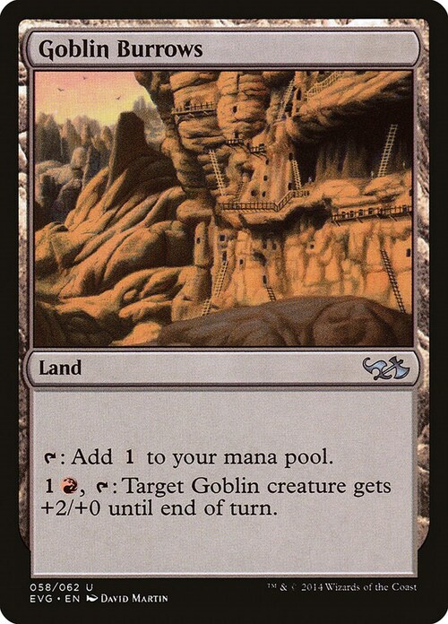 Cunicoli dei Goblin Card Front