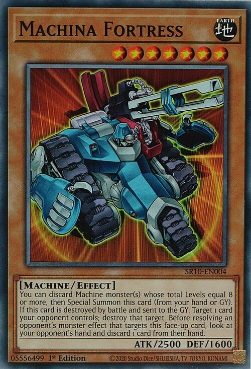 Machina Fortress Card Front