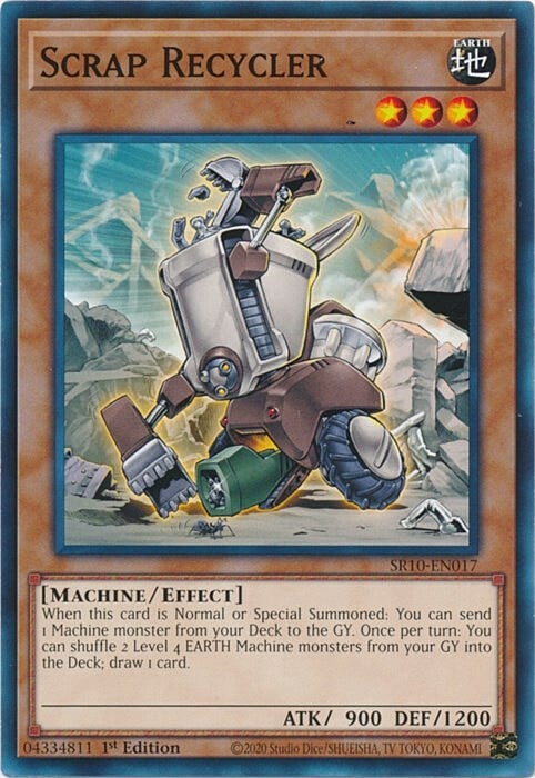 Scrap Recycler Card Front