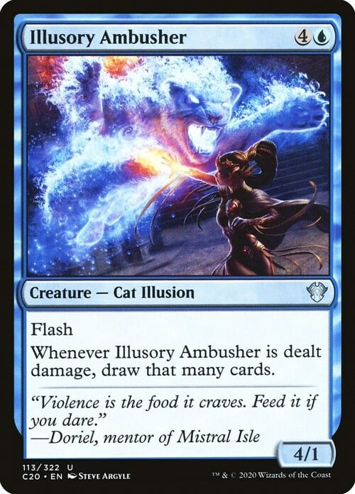Illusory Ambusher Card Front