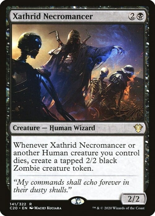 Xathrid Necromancer Card Front