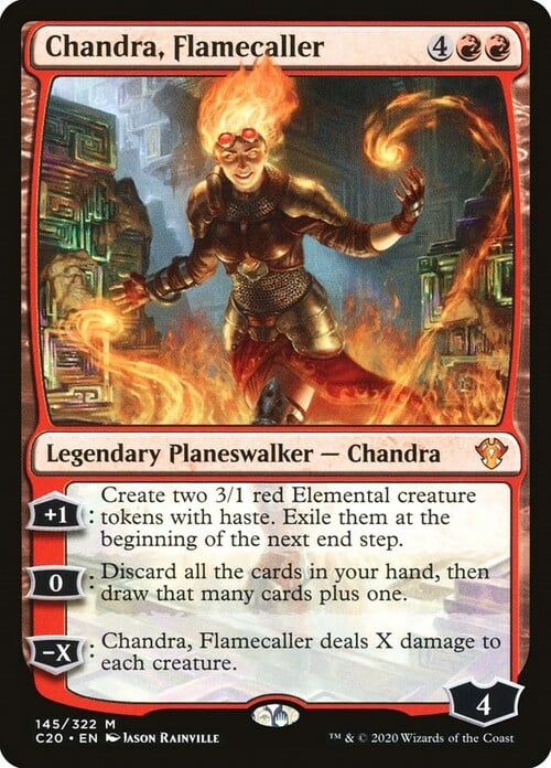 Chandra, Flamecaller Card Front