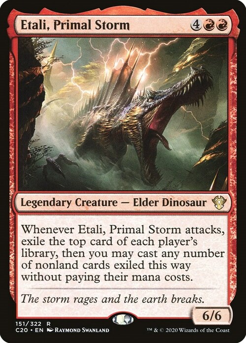 Etali, Primal Storm Card Front