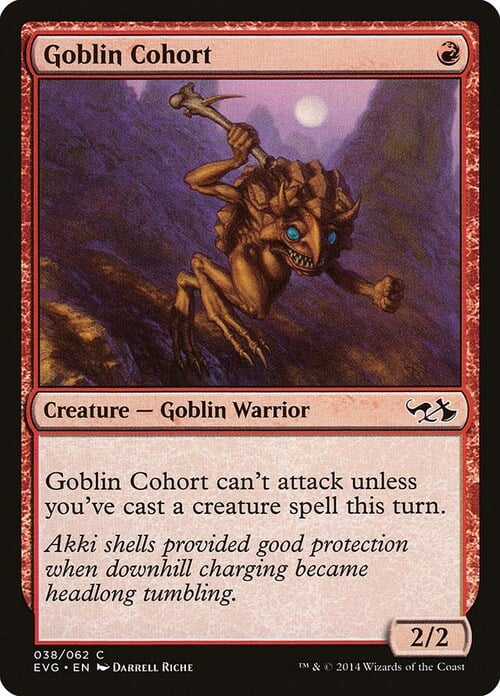 Goblin Cohort Card Front