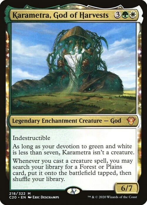 Karametra, God of Harvests Card Front