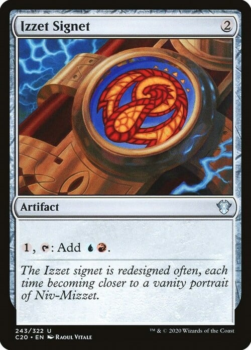 Izzet Signet Card Front