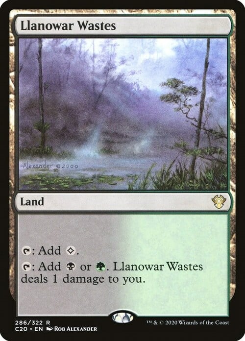 Distese di Llanowar Card Front