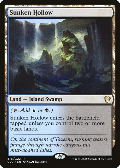 Sunken Hollow Card Front