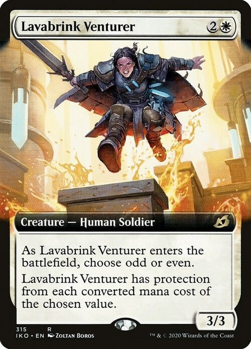 Avventuriera di Lavariva Card Front