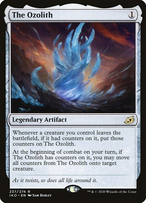The Ozolith Card Front