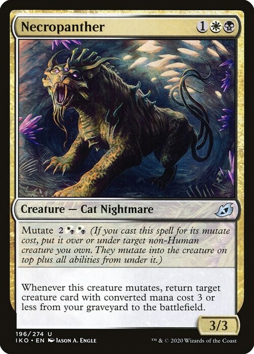 Necropanther Card Front