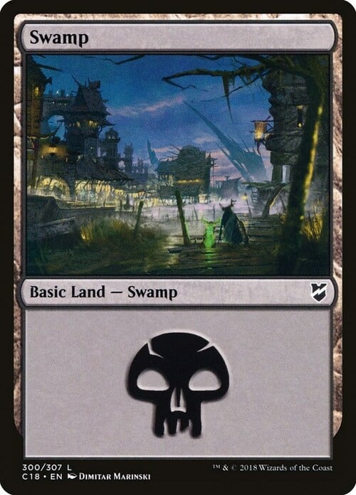 Swamp Card Front