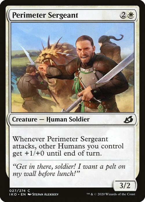 Perimeter Sergeant Card Front