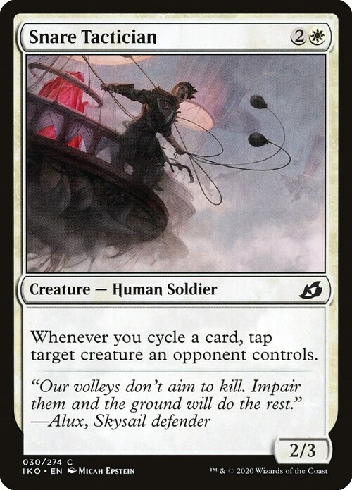 Snare Tactician Card Front