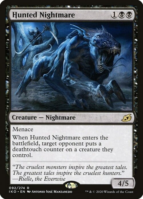 Hunted Nightmare Card Front