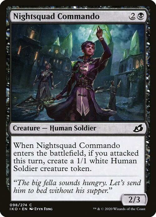 Nightsquad Commando Card Front