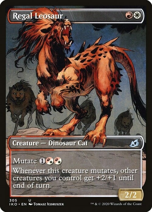 Regal Leosaur Card Front