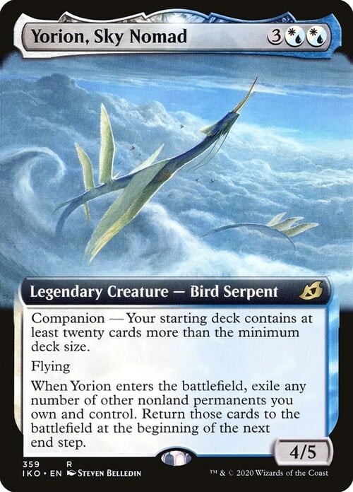Yorion, Sky Nomad Card Front