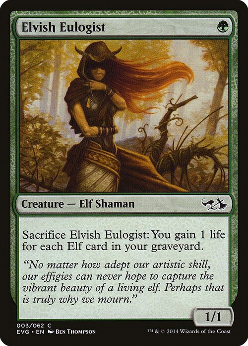 Elvish Eulogist Card Front