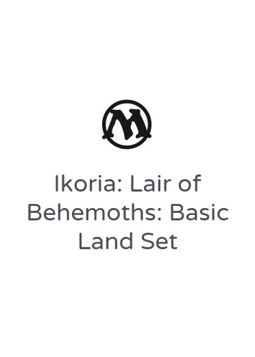 Set di terre base di Ikoria: Lair of Behemoths