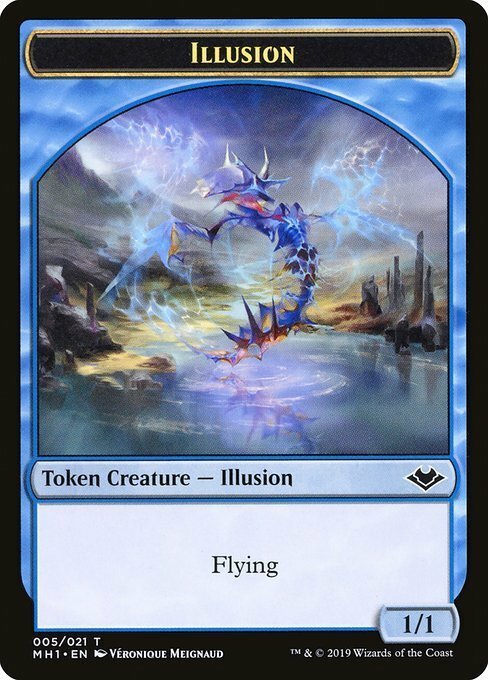 Illusion // Golem Card Front