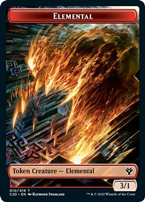 Elemental // Kraken Card Front