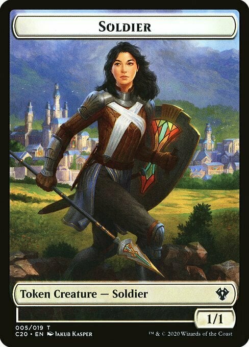 Elemental // Soldier Card Front